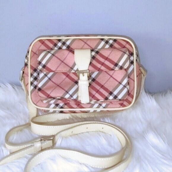 Burberry Pink and Cream Crossbody Bag - Picture 2 of 9